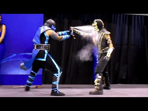 Scorpion vs Sub Zero COSPLAY [MASGAMERS VII]