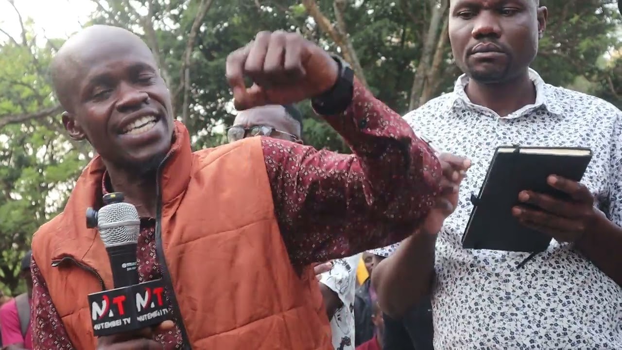 Oyugi hasn’t accepted being impeached That’s why he is sending Goons but we will show him justice