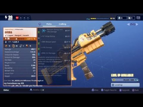 Fortnite save the world how to get nocturno v2 schematic for free