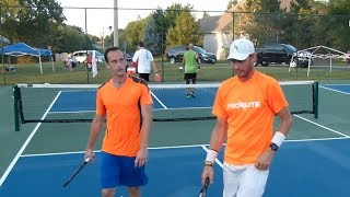 Lake Forest Pickleball-OMD BRONZE MEDAL Zac Shook/Mike Chapin v Dylan Frazier/Rich Geenen