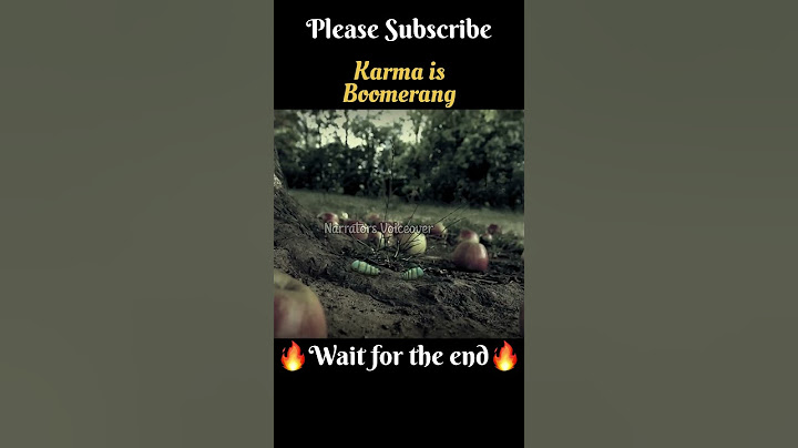 KARMA IS BOOMERANG ☯☯️❓❗  || Tamil voice over #shorts #ytshort #trendingnow #tamilvoiceover