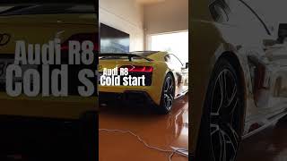 Audi R8 Cold Start