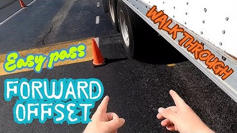 Forward offset to the left... the key to the reverse offset @PRIMEINCTRUCKING