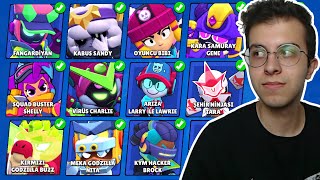 GÜNCELLEMENİN EN İYİ 15 KOSTÜMÜNÜ SIRALADIM !! BRAWL STARS