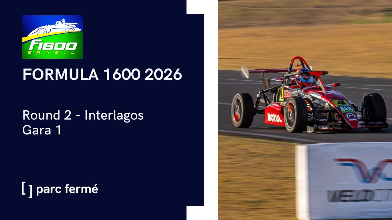 Formula 1600 2026 | Round 2: Interlagos – Gara 1