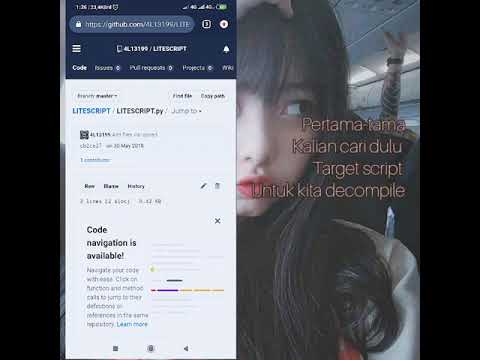 TOLS COMPLIE/DECOMPILE MARSHAL DAN CARA MENGGUNAKAN NYA