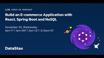 Build an E-commerce Application with React, Spring Boot and NoSQL