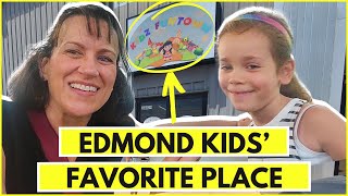The MOST POPULAR Indoor Playground For Kids in Edmond! | Kidz Fun Town Tour!
