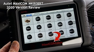 Autel MaxiCOM MK808BT 2020 Version Review