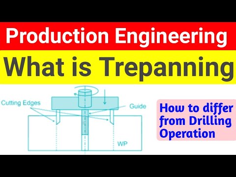 Trepanning Operation | What is Trepanning Operation | Production  Engineering #shorts #youtubeshorts - YouTube