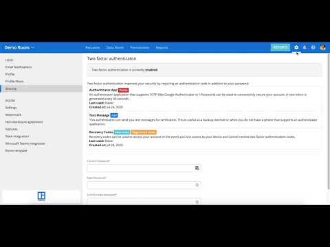 Pipeline authentication settings