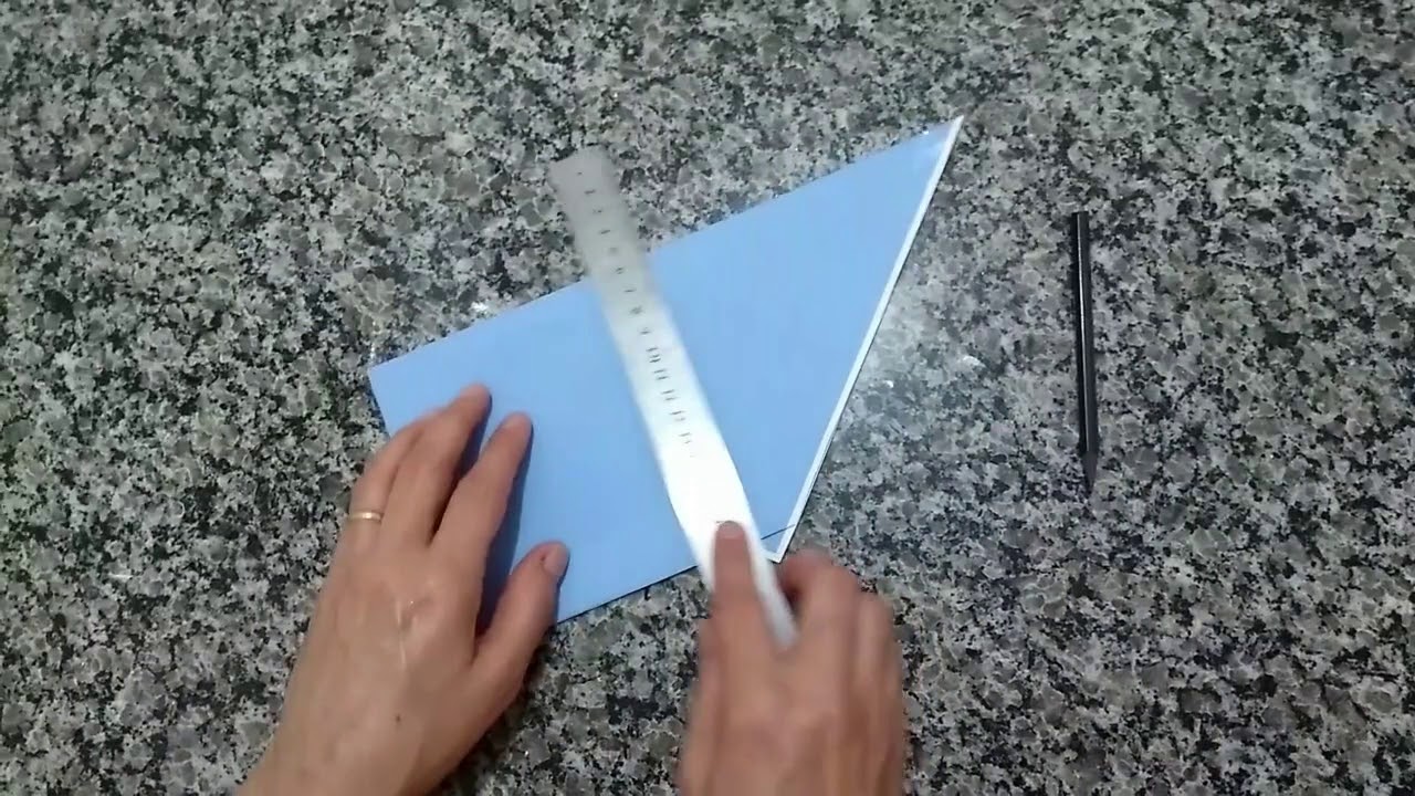 COMO FAZER ENVELOPE PORTA FOLHETO ORIGAMI