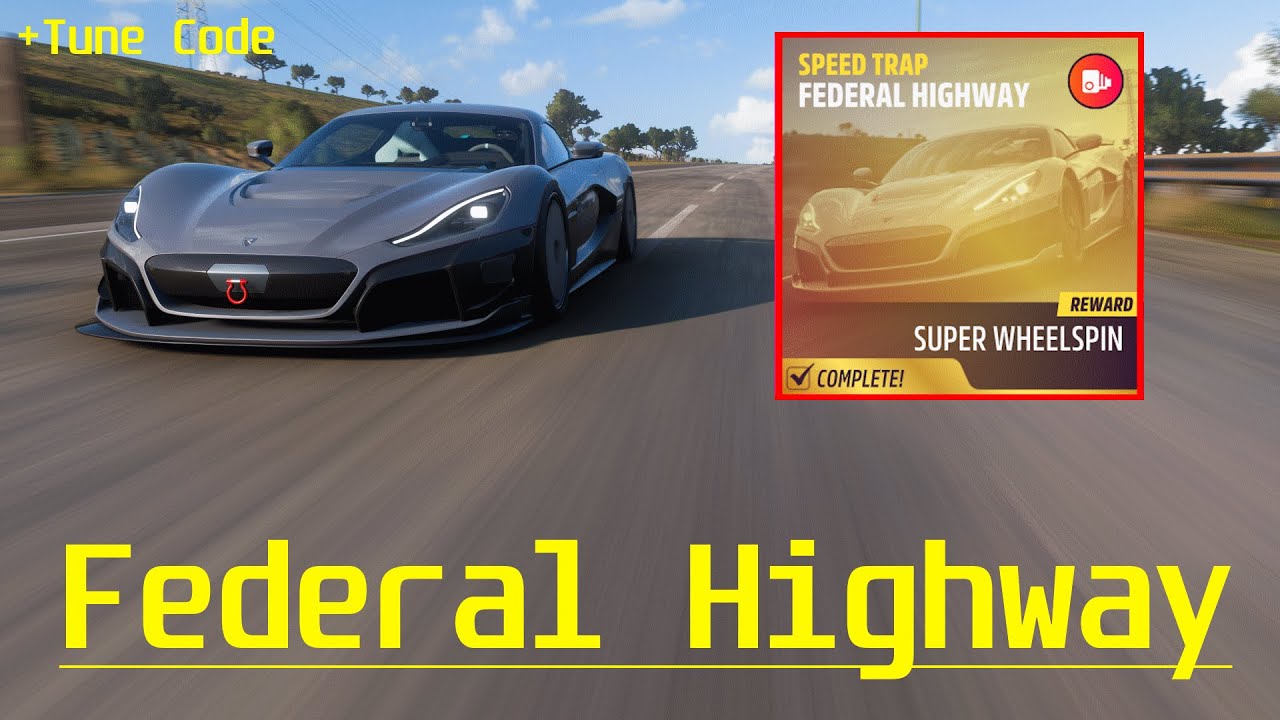 Fh5 Federal Highway Speed Trap