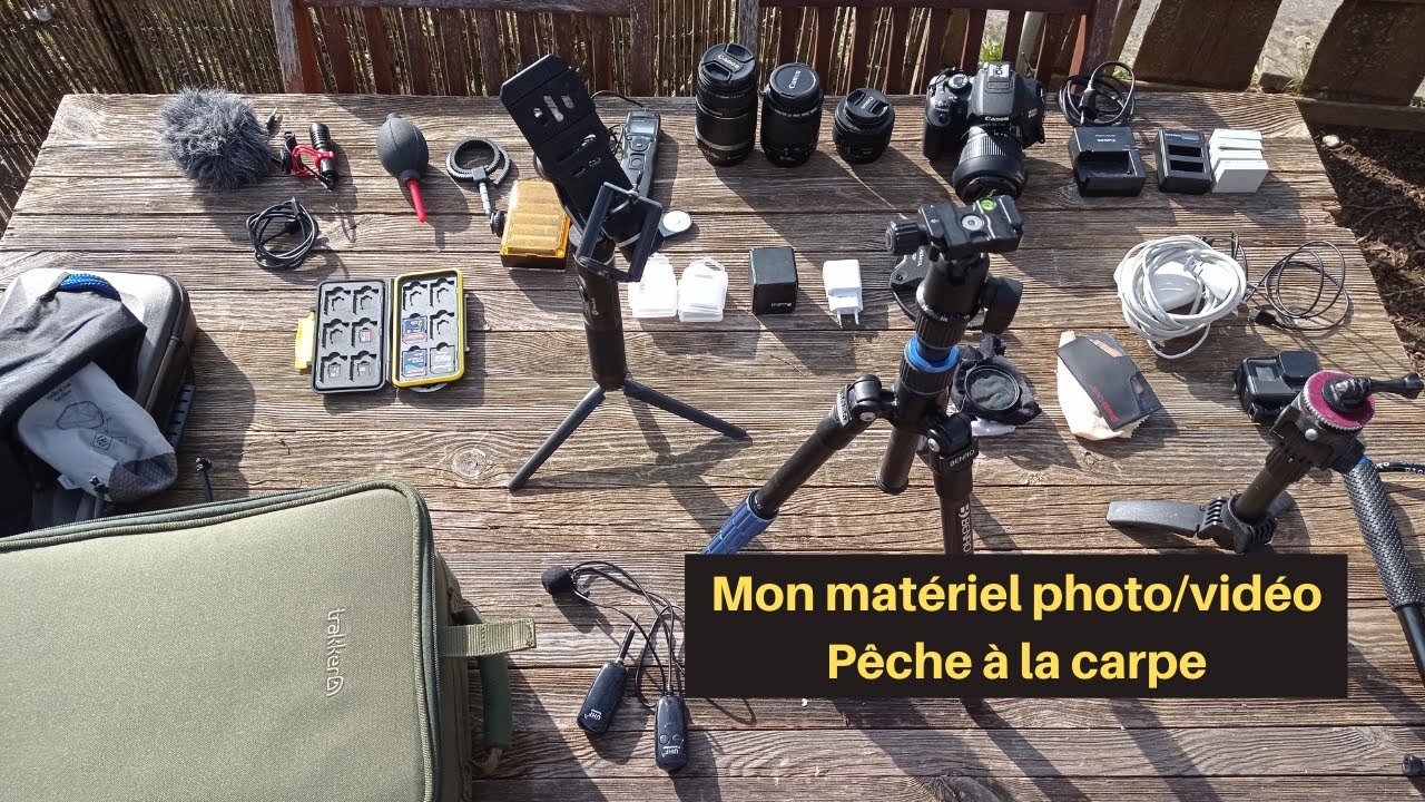 Support De Caméra Shimano Pour Carpe - Coffre De Pêche Sport, NEUF