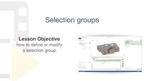 PriMus IFC Tutorial - The selection groups - ACCA software