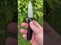 Kershaw Kindred Folding Knife 7.2 inches D2 Steel Black Aluminum Handle And Clip