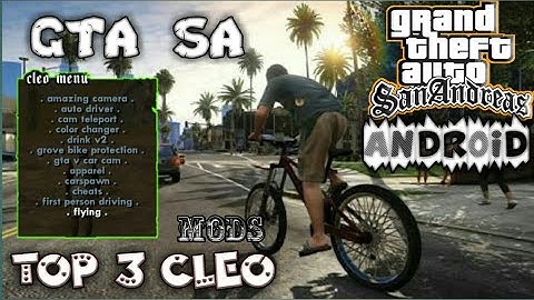 Top 3 Cleo scripts||gta sa Android(2018)
