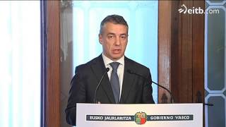 Urkullu: 'Es difícil entender que los navarros no puedan ver EITB'