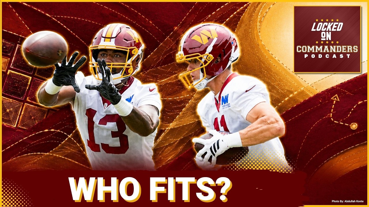 WR2 RACE: Burks, McCaffrey Give Commanders Options Around Jayden WR2 RACE: Burks, McCaffrey Give Commanders Options Around Jayden