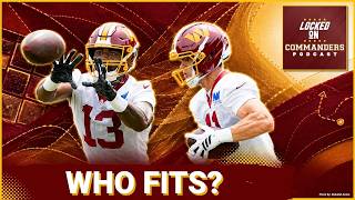 WR2 RACE: Burks, McCaffrey Give Commanders Options Around Jayden
