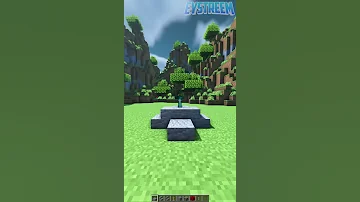 How To Build A SWORD STUCK IN STONE In Minecraft Shorts 