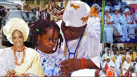 Ooni's gụªrds chåse the Olori's 0ụt of the Palace ova Queen Naomi's return