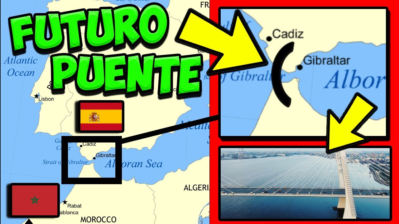 PUENTE y TÚNEL de España a Marruecos 💧 ATLANTROPA resumenerd