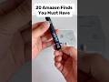 20 of my FAVORITE Amazon Products #shorts #amazon #productreview #gadgets