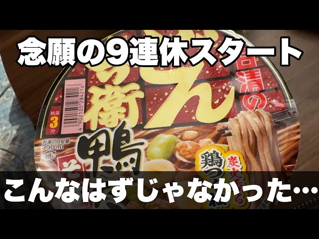 【年末年始vlog】念願の9連休が始まった！しかし思ってたのと違う…【一人暮らしの年末年始の過ごし方】