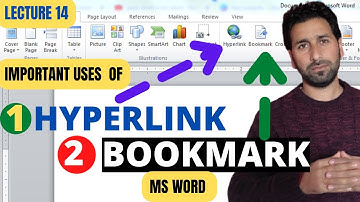 Hyperlink and Bookmark in ms word in Hindi|important uses of bookmark and hyperlinks