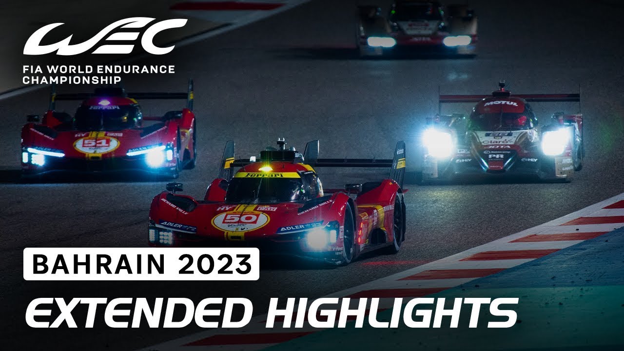 Extended race highlights I 2023 8 Hours of Bahrain I FIA WEC