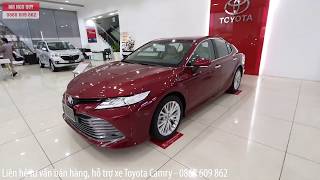 VIDEO Toyota Camry 25Q 2020 màu đỏ đẹp tuyệt vời mà không chói lóa