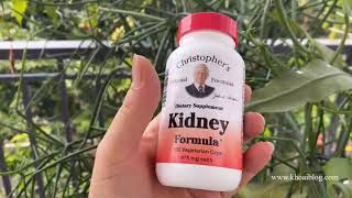 Kidney Formula, 475 mg lọ 100 viên của Christopher's Original Formulas - iHerb Việt Nam