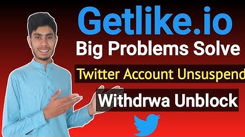 Getlike.io Twitter Account Unsuspend | How to recover suspended twitter account | TS Online