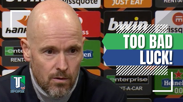 Erik Ten Hag REACTS to the TWO OWN GOALS in the draw between Manchester United and Sevilla