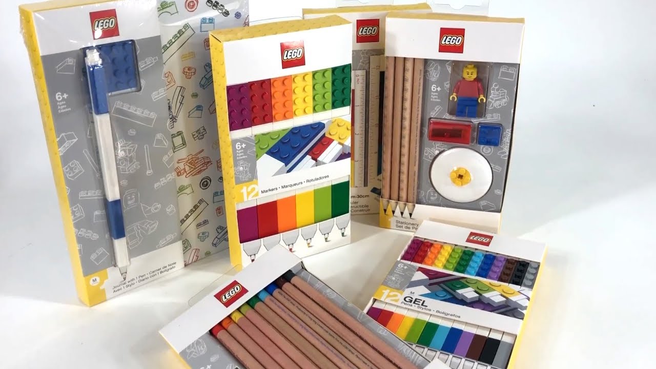 Can You Build with LEGO Stationery? (REVIEW) 