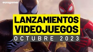 LOS VIDEOJUEGOS QUE SALEN EN OCTUBRE 2023