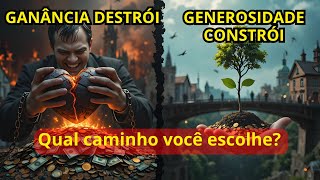 A Ganância Destrói, A Generosidade Constrói