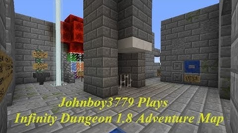 Minecraft 1.8 Infinity Dungeon Adventure Map - EP1 - It Begins Here!!!