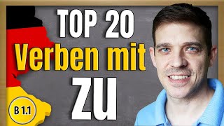 Verben mit zu | Top 20 German verbs with 
