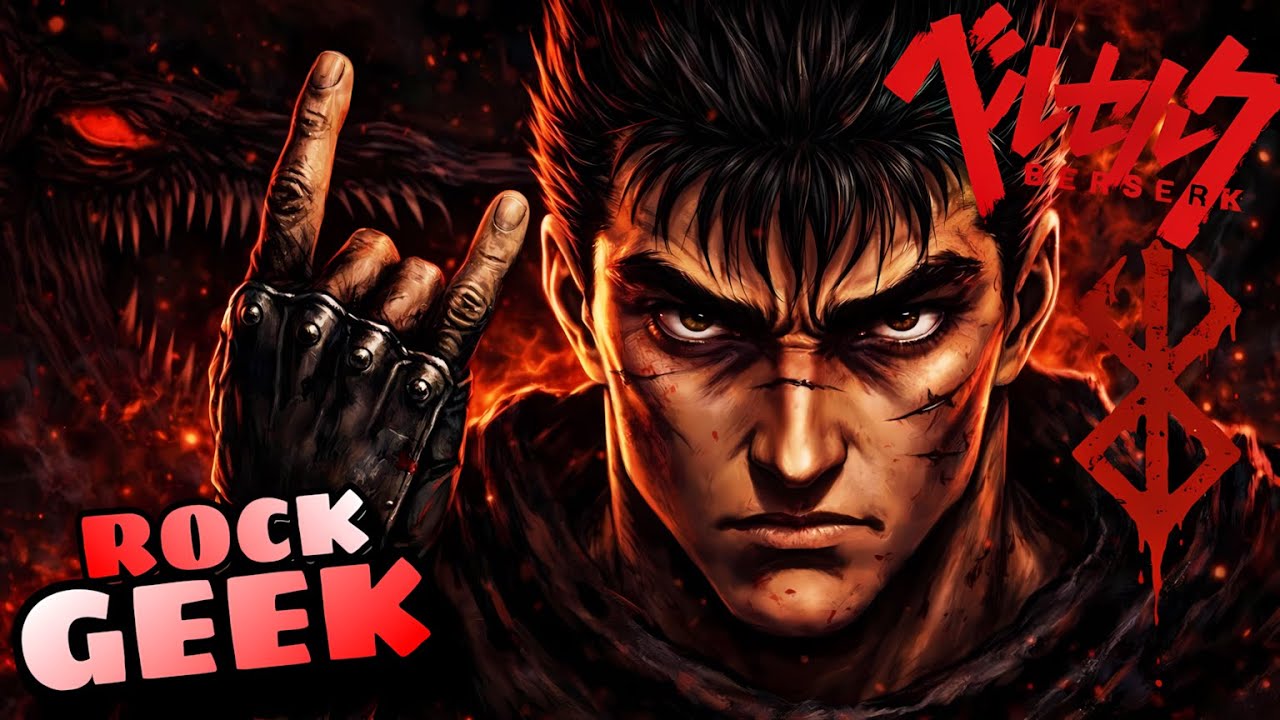 Espadachim Negro | ROCK DO GUTS (BERSERK) - 🗡️ Sede de Vingança | Rock Geek