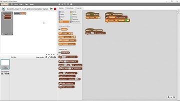 Scratch Lesson 7 - Lists and Incrementing Variables Part 1