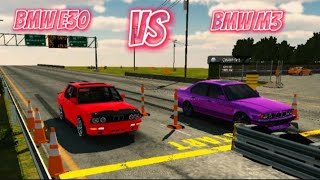 BMW E30 VS BMW M3 - Drag Race - Car parking multiplayer 1 Gameplay screenshot 5