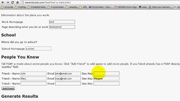 Apache jena tutorial - Create RDF file using FOAF ontology