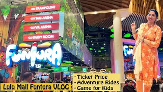 Funtura Lulu Mall Lucknow | Funtura Game Zone full detail | Lucknow Vlog @Shraddhasinghlaw