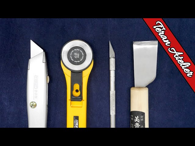 How To Cut Leather Like A Pro, Leather Knife Guide – ISKOLEATHERS