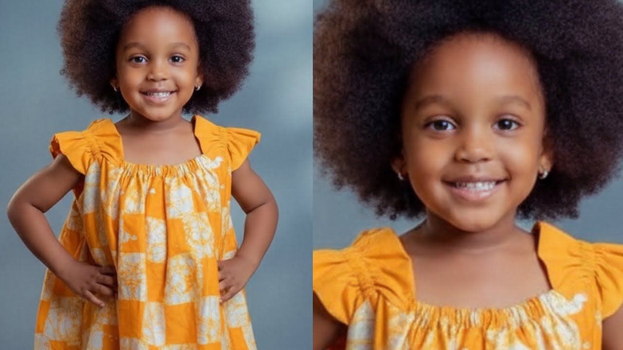 How to make a simple gown with scrunchie sleeves for a four year old girl 