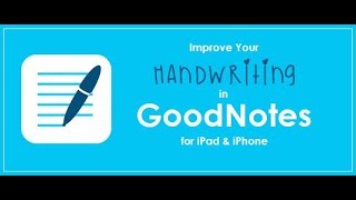 Download our free handwriting practice sheet for use in the goodnotes
app. if you want to improve your note taking or digital pl...