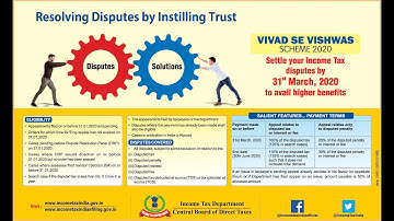 An analysis of Vivad Se Vishwas Scheme