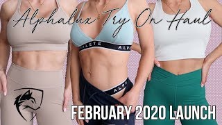 ALPHALETE 2020 LAUNCH + SECRET SALE + Alphalux Try On \& Review! 🤯